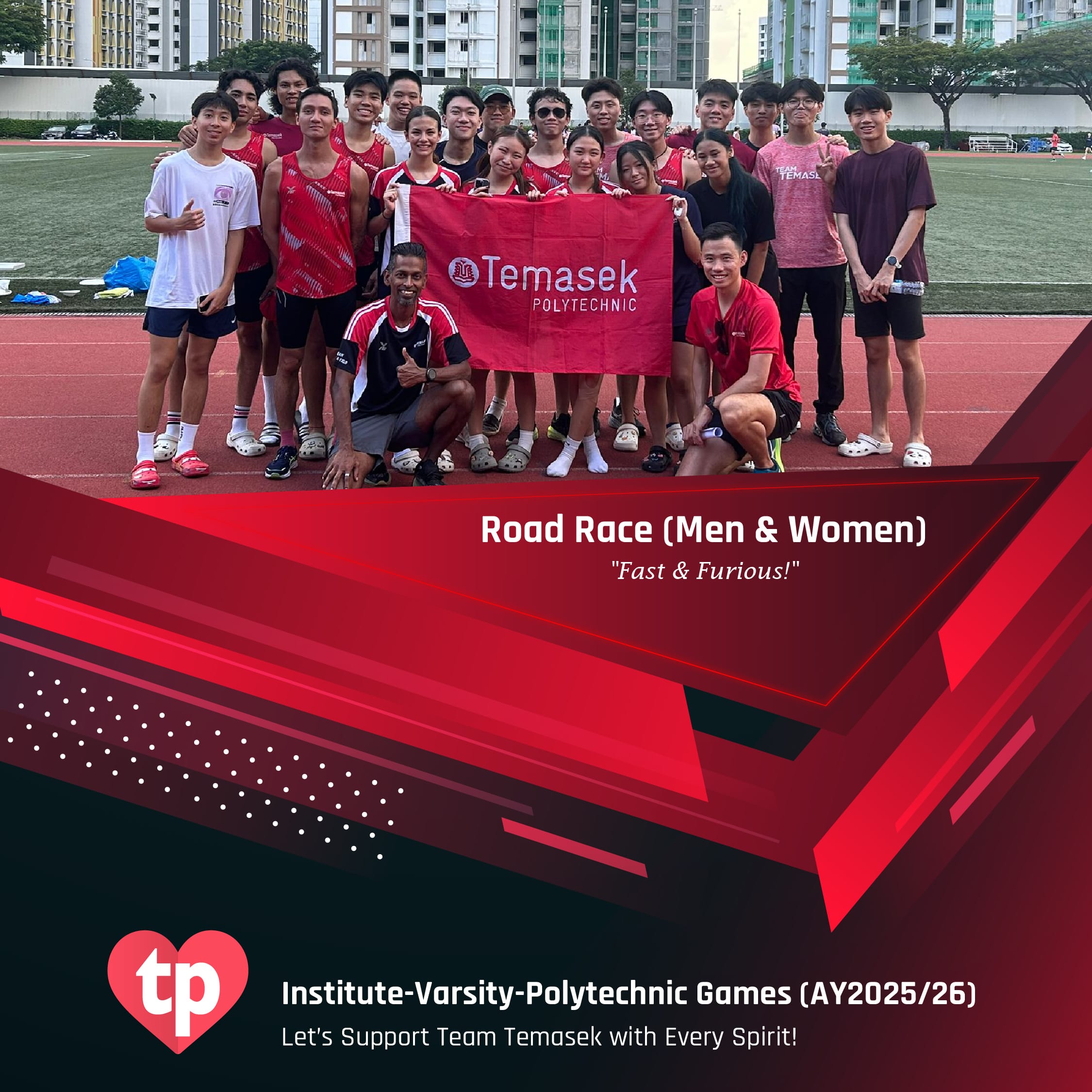 Image of TP Road Race (Men & Women) teams for IVP Games